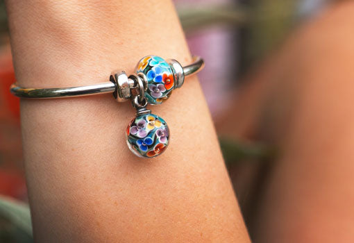 Trollbeads Perlina In Argento Sterling 925 – Nodo Tradizionale Vichingo E Celtico, Gioiello Artigianale Danese Per Bracciali Personalizzati