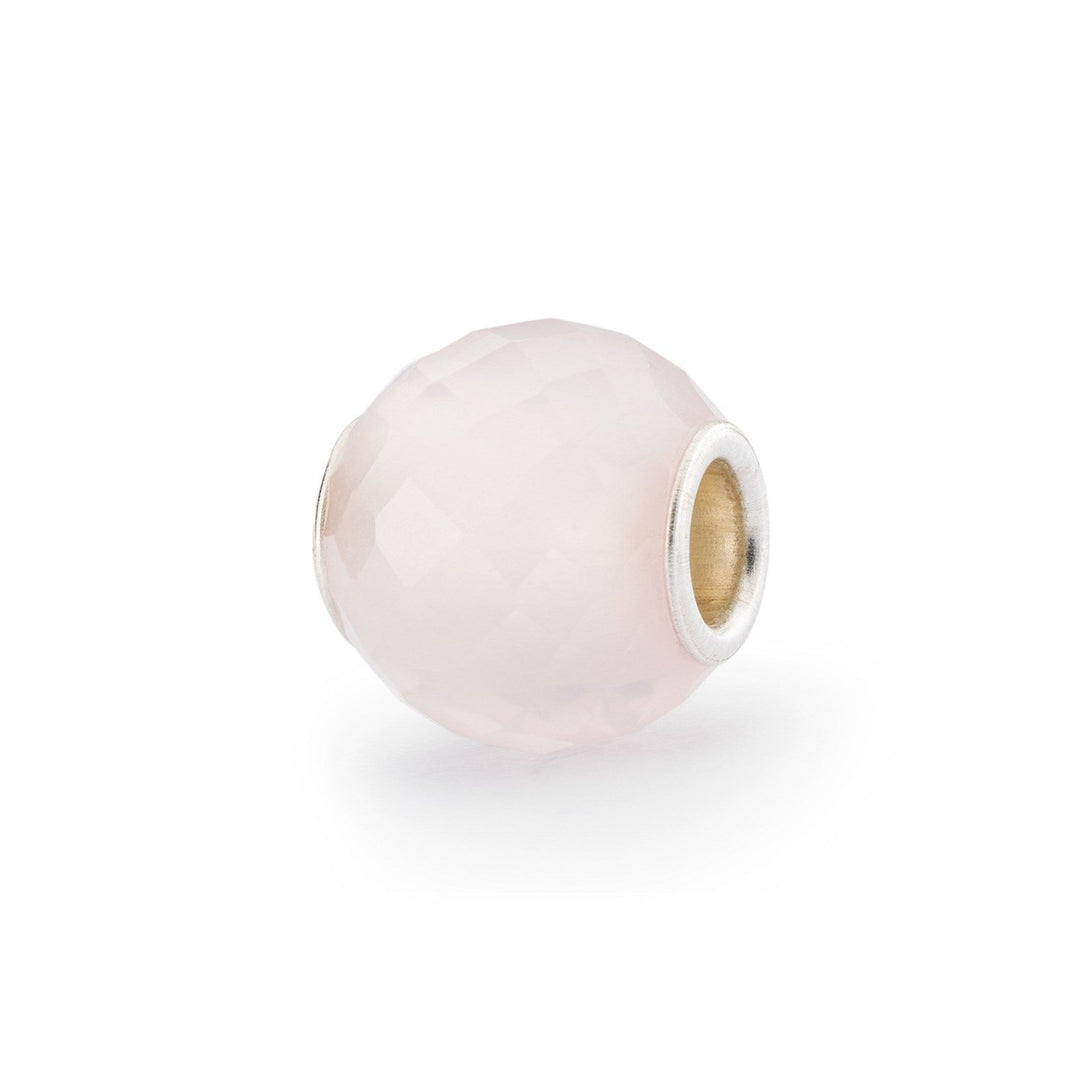 Bracciale Quarzo Rosa, elastico, sfaccettato, sfere 6mm - Bracciali elastici a Sfere - Bracciali