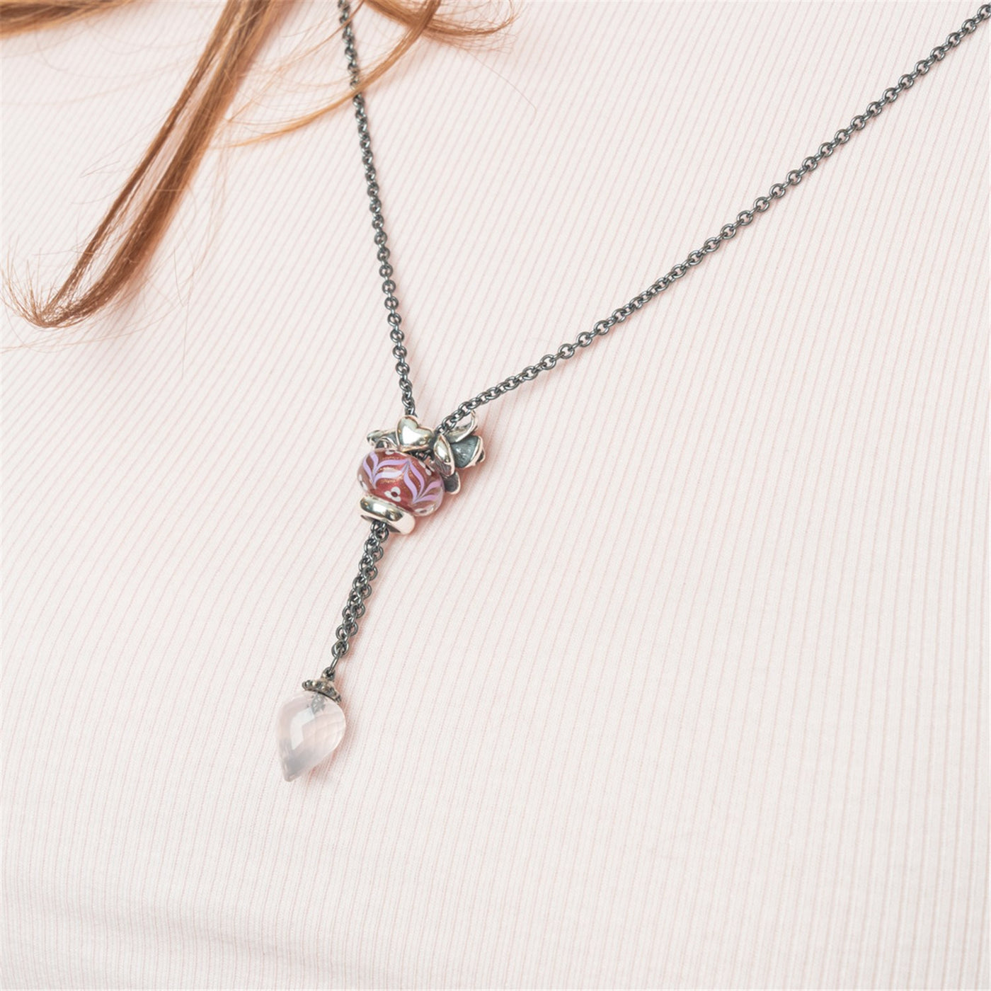 Trollbeads 925 Argento Rosa Perla, Argento, Colore: Argento, cod. TAGFA-00049 Trollbeads 925 Argento Rosa Perla, Argento, Colore: Argento, cod. TAGFA-00049
