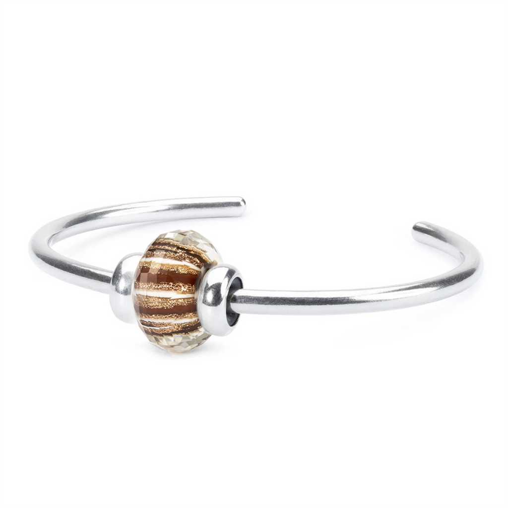 Bracciale Rigido Trollbeads In Argento 925 – Bracciale Bangle Donna, TAGBA-00014, Taglia M, Da Personalizzare Con Perline - 6