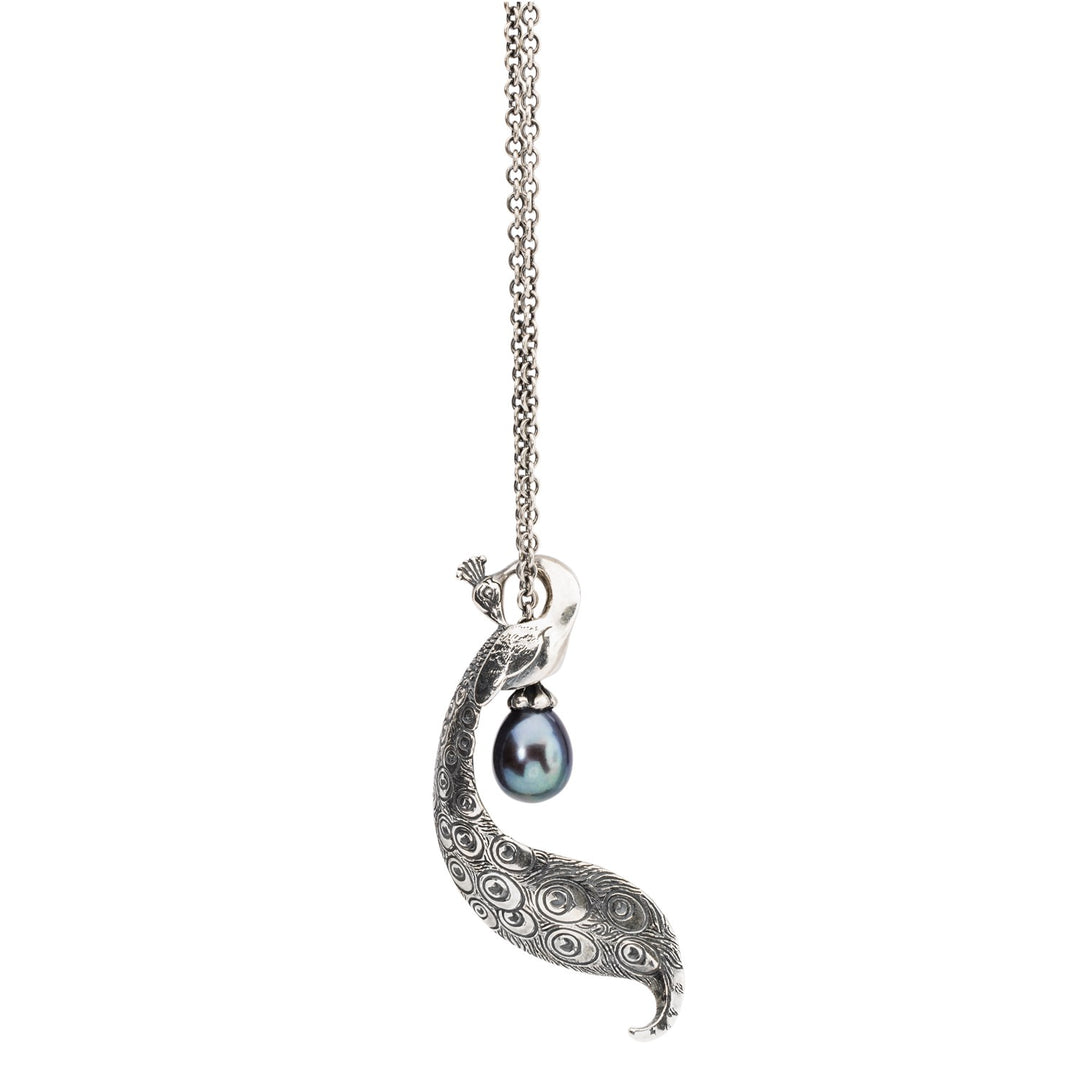Avalaya Collana con perline di vetro blu chiaro, lunghezza 60 Avalaya Collana con perline di vetro blu chiaro, lunghezza 60